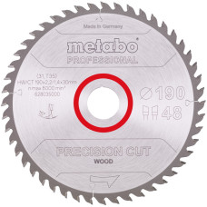 Пиляльний диск Metabo Precision cut Wood Professional 190x30x48 мм. (628035000)