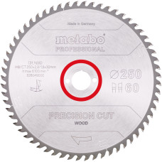 Пильный диск Metabo Precision cut Wood Professional 250x30x60 мм. (628049000)