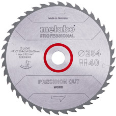 Пиляльний диск Metabo Precision cut Wood Professional 254x30x40 мм. (628059000)