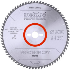 Пиляльний диск Metabo Precision cut Wood Professional 300x30x72 мм. (628053000)