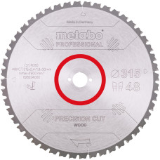 Пиляльний диск Metabo Precision cut Wood Professional 315x30x48 мм. (628224000)