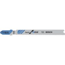 Пилочка для лобзика Bosch Basic for Metal T118A (1 шт.)