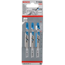 Пилочка для лобзика Bosch Basic for Metal T118A (3 шт.)