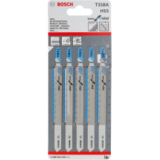 Пилочка для лобзика Bosch Basic for Metal T318A (5 шт.)