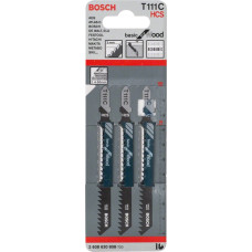 Пилочка для лобзика Bosch Basic for Wood T111C (3 шт.)