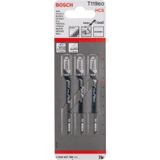 Пилочка для лобзика Bosch Basic for Wood T119BO (3 шт.)