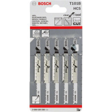 Пилочка для лобзика Bosch Clean for Wood T101B (5 шт.)