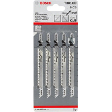 Пилочка для лобзика Bosch Clean for Wood T301CD (5 шт.)