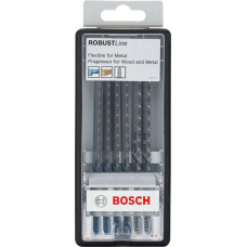 Набор пилочек для лобзика Bosch EXPERT Robust Line (6 шт.)