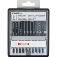 Набор пилочек для лобзика Bosch EXPERT Robust Line (10 шт.)