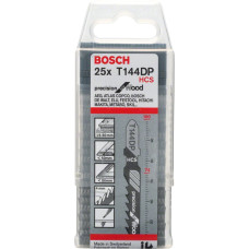 Пилочка для лобзика Bosch Precision for Wood T144DP (25 шт.)