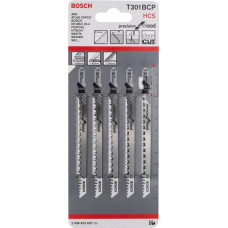 Пилочка для лобзика Bosch Precision for Wood T301BCP (5 шт.)