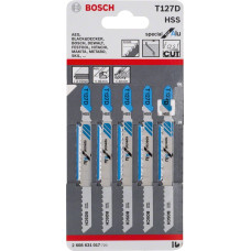 Пилочка для лобзика Bosch Special for Alu T127D (5 шт.)