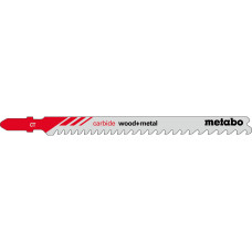 Пилочка для лобзика Metabo Carbide Wood and Metal T 367 XHM, 1 шт.