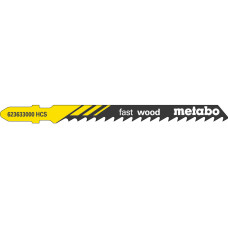 Пилочка для лобзика Metabo Fast Wood T 144 D, 5 шт. (623633000)