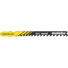 Пилочка для лобзика Metabo Fast Wood T 144 D, 5 шт (623921000)