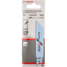 Пильное полотно Bosch Flexible for Metal S522AF (5 шт.)