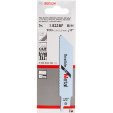 Пильное полотно Bosch Flexible for Metal S522BF (5 шт.)