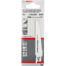 Пильное полотно Bosch Flexible for Wood and Metal S511DF (5 шт.)